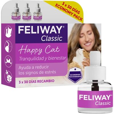 Diffuseur Feliway Classic Ceva - Recharge 48 ml pour chats - Publicité Diffuseur Feliway Classic Ceva - Recharge 48 ml pour chats - Publicité