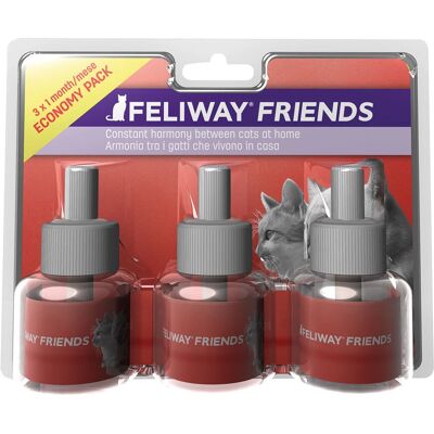 Feliway Friends Ricarica 3x30 Giorni 144ml Feliway Friends Ricarica 3x30 Giorni 144ml