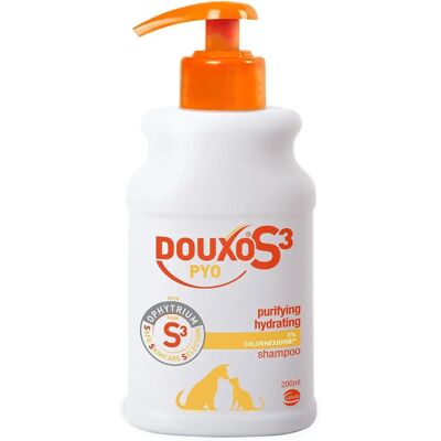 Douxo S3 PYO Shampoo für Hunde/Katzen - Hypoallergenisch Douxo S3 PYO Shampoo für Hunde/Katzen - Hypoallergenisch