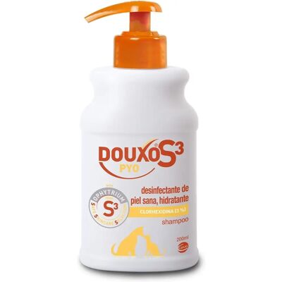 Shampoo desinfetante hidratante Douxo S3 PYO - Cão & Gato Shampoo desinfetante hidratante Douxo S3 PYO - Cão & Gato