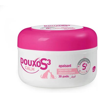 Douxo S3 Calm Pads - Lingettes apaisantes pour animaux Douxo S3 Calm Pads - Lingettes apaisantes pour animaux