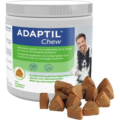 Movianto Nordic ApS Adaptil - Tygge Biter - Stresslindring - Hundetygger Movianto Nordic ApS Adaptil - Tygge Biter - Stresslindring - Hundetygger