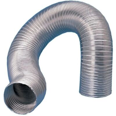 Unelvent Gaine semi-rigide aluminium - 80 mm - 3 m - Conduit d'air - Publicité Unelvent Gaine semi-rigide aluminium - 80 mm - 3 m - Conduit d'air - Publicité