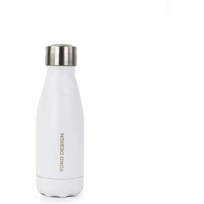 YOKO DESIGN 1336 Bouteille Isotherme en Acier Inoxydable - 260ml YOKO DESIGN 1336 Bouteille Isotherme en Acier Inoxydable - 260ml