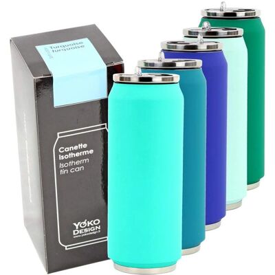 Yoko Design - Canette Soft Isotherme 500Ml - Bouteille Isotherme Yoko Design - Canette Soft Isotherme 500Ml - Bouteille Isotherme