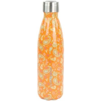 YOKO DESIGN Bouteille Isotherme 500ml - Paisley Orange YOKO DESIGN Bouteille Isotherme 500ml - Paisley Orange