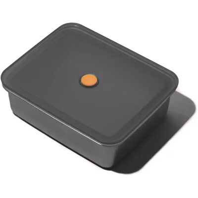 Contenedor de comida en acero inoxidable para microondas Yoko Design - 2300 ml - Gris metálico Contenedor de comida en acero inoxidable para microondas Yoko Design - 2300 ml - Gris metálico