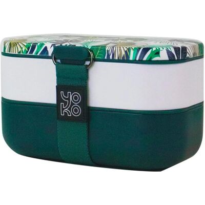 YOKO Design Bento boîte Equador - 1200 ml - Lunch YOKO Design Bento boîte Equador - 1200 ml - Lunch