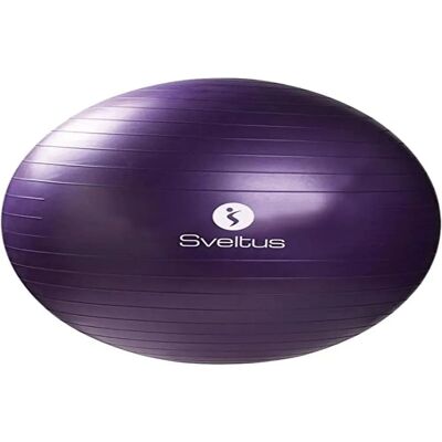 Sveltus Fitnessbal - 75cm Paars - Gymbal voor Pilates en Fitness Sveltus Fitnessbal - 75cm Paars - Gymbal voor Pilates en Fitness