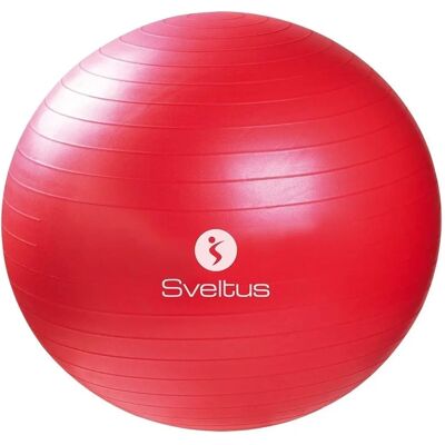 Sveltus Fitnessbal 65cm - Rood - Gymbal Sveltus Fitnessbal 65cm - Rood - Gymbal