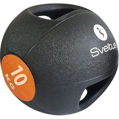 Sveltus Ergonomische Dubbelschijf Medicijnbal - 10kg - OSFA Sveltus Ergonomische Dubbelschijf Medicijnbal - 10kg - OSFA