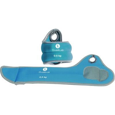 Sveltus 964 Gewichtsarmbanden - Unisex, Blauw Sveltus 964 Gewichtsarmbanden - Unisex, Blauw