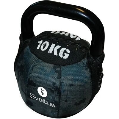 Sveltus Zacht Kettlebell - Zand 10kg OSFA - Gehele Lichaam & Squats - Kettlebell Sveltus Zacht Kettlebell - Zand 10kg OSFA - Gehele Lichaam & Squats - Kettlebell