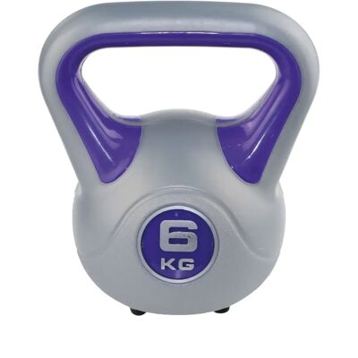 Sveltus 6kg Fialový Kettlebell - Spieren & Cardio Sveltus 6kg Fialový Kettlebell - Spieren & Cardio