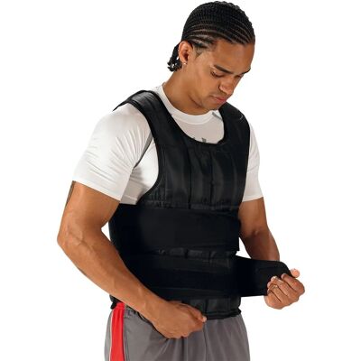 Sveltus Gewichtsweste - Verstellbar 10kg - Neopren Schwarz Sveltus Gewichtsweste - Verstellbar 10kg - Neopren Schwarz