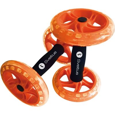 Sveltus Ab Wheel - Orange - OSFA - Core-Training-Gerät Sveltus Ab Wheel - Orange - OSFA - Core-Training-Gerät