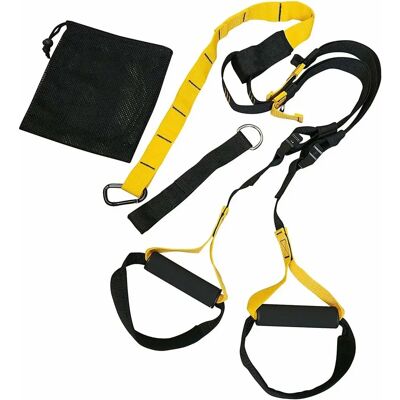 Sveltus Suspension Fit - Geel - 130cm - Unisex Fitnessapparaat Sveltus Suspension Fit - Geel - 130cm - Unisex Fitnessapparaat