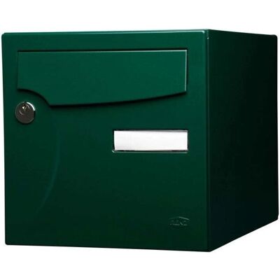 Renz - Boîte aux Lettres - Acier, Vert, Fente Avant - Publicité Renz - Boîte aux Lettres - Acier, Vert, Fente Avant - Publicité