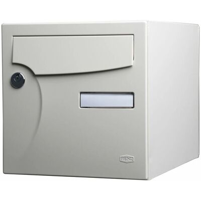 Boîte aux lettres en acier Renz - Ivoire, 2 portes, brillant - Boîte aux lettres - Publicité Boîte aux lettres en acier Renz - Ivoire, 2 portes, brillant - Boîte aux lettres - Publicité
