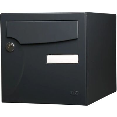 RENZ Animation Boîte aux lettres - Boîte aux lettres, Anthracite, 2 Portes, Acier - Publicité RENZ Animation Boîte aux lettres - Boîte aux lettres, Anthracite, 2 Portes, Acier - Publicité