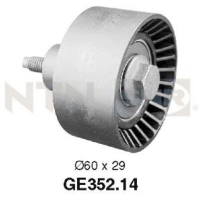 Ford Mazda Zahnriemen-Spannrolle - 60mm, 29mm breit Ford Mazda Zahnriemen-Spannrolle - 60mm, 29mm breit