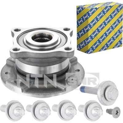 SNR R155.124 Wiellager set - Wiellager set voor Renault Twingo, Smart Forfour, Fortwo SNR R155.124 Wiellager set - Wiellager set voor Renault Twingo, Smart Forfour, Fortwo