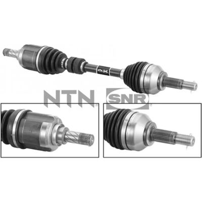 SNR - DK68.012 - Αριστερός εμπρός άξονας - 977 mm - άξονας κίνησης SNR - DK68.012 - Αριστερός εμπρός άξονας - 977 mm - άξονας κίνησης