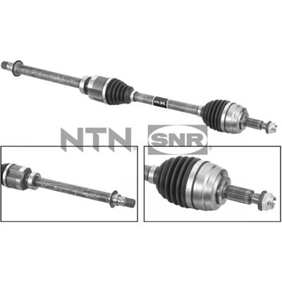 SNR DK55.255 - Drivaksel til Renault Megane 4 SNR DK55.255 - Drivaksel til Renault Megane 4
