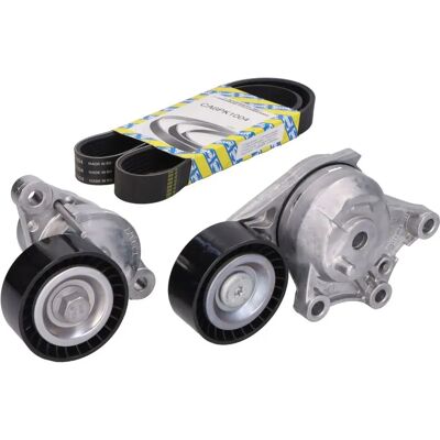 SNR Kit di Cinghie Accessori per Peugeot Citroën Opel - 2 Pulegge SNR Kit di Cinghie Accessori per Peugeot Citroën Opel - 2 Pulegge