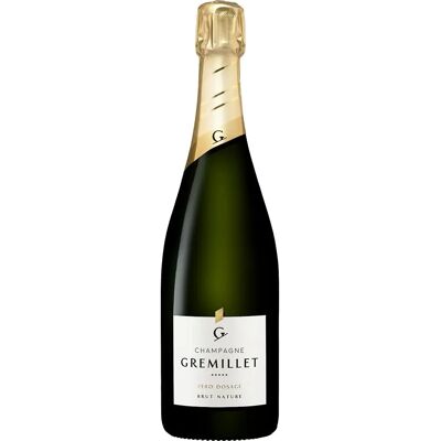Gremillet Zéro Dosage - Champagne - Pinot noir & Chardonnay - 750ml - França Gremillet Zéro Dosage - Champagne - Pinot noir & Chardonnay - 750ml - França