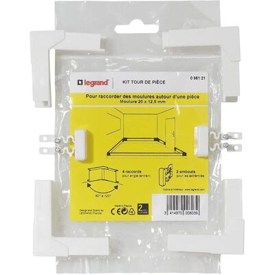 Legrand DLP Accessoires - Set van 6 stuks 20x12.5 mm Legrand DLP Accessoires - Set van 6 stuks 20x12.5 mm