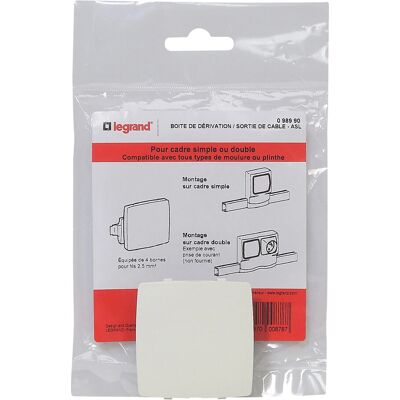 Accessoire de tableau électrique Legrand 098990 Blanc - Electrical Distribution Board Accessory - Publicité Accessoire de tableau électrique Legrand 098990 Blanc - Electrical Distribution Board Accessory - Publicité