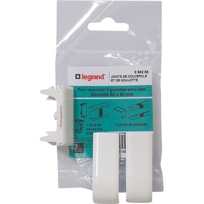 Clip de couverture de canalisation Legrand - Accessoires de goulotte - Publicité Clip de couverture de canalisation Legrand - Accessoires de goulotte - Publicité