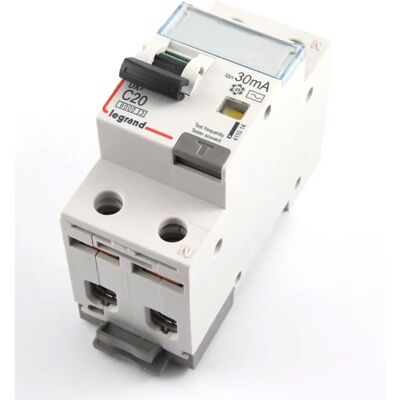 Legrand 411014 Disjoncteur différentiel - 230V 30mA C20 - 2 modules - Publicité Legrand 411014 Disjoncteur différentiel - 230V 30mA C20 - 2 modules - Publicité