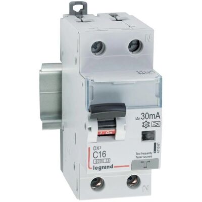 Legrand Modelo 411061 Interruptor diferencial - 16A, Tipo A, 2P, 30mA Legrand Modelo 411061 Interruptor diferencial - 16A, Tipo A, 2P, 30mA