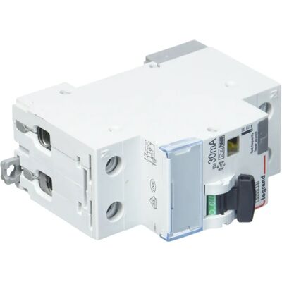 Legrand DX³ 16A 2-poliger RCD - 30mA - 6kA Legrand DX³ 16A 2-poliger RCD - 30mA - 6kA