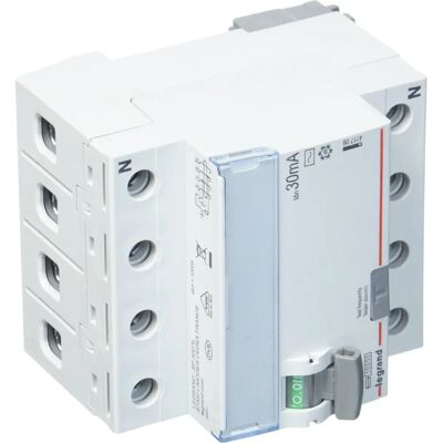 Legrand 411709 4P 63A 30mA Vikavirtalaitteet - Teollisuus & Älyrakennukset Legrand 411709 4P 63A 30mA Vikavirtalaitteet - Teollisuus & Älyrakennukset