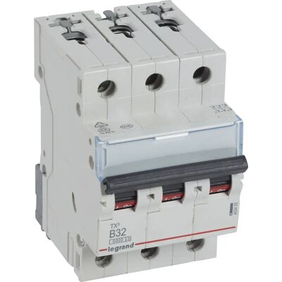 Legrand TX3 circuit breaker - 3P, 1A, black - circuit breaker Legrand TX3 circuit breaker - 3P, 1A, black - circuit breaker