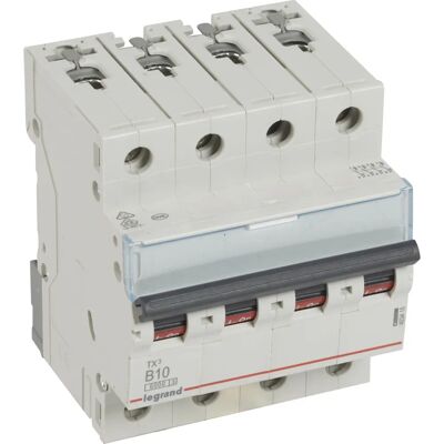Legrand TX3 Interruptor - 4 polos B - 1A - 400V - IP20 - Interruptor Legrand TX3 Interruptor - 4 polos B - 1A - 400V - IP20 - Interruptor