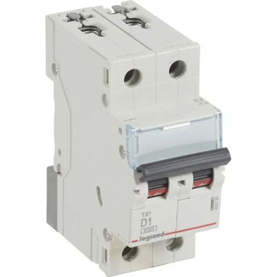 Legrand - TX3 - D-Char 0,5A - 2P 400V - Circuit Breaker Legrand - TX3 - D-Char 0,5A - 2P 400V - Circuit Breaker