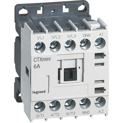 Legrand 417000 - Contacteur 3P 6A 24V AC - Publicité Legrand 417000 - Contacteur 3P 6A 24V AC - Publicité