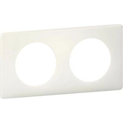Legrand 066702 Plaque Murale - 2 Postes - Finition Gesso - Couverture d'interrupteur - Publicité Legrand 066702 Plaque Murale - 2 Postes - Finition Gesso - Couverture d'interrupteur - Publicité