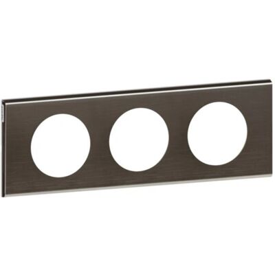 Legrand 069033 Dunkelnikel Wandplatte - Schalterabdeckung Legrand 069033 Dunkelnikel Wandplatte - Schalterabdeckung