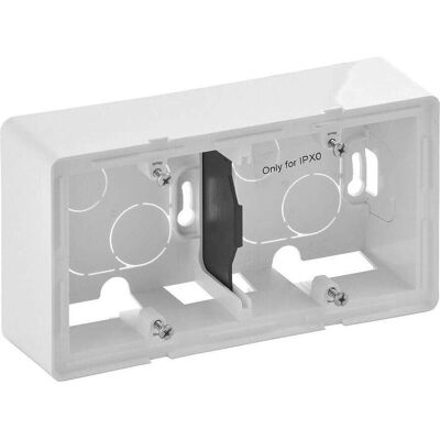 Legrand Valena Life Doppel-Weiße Steckdose - Elektro-Box Legrand Valena Life Doppel-Weiße Steckdose - Elektro-Box