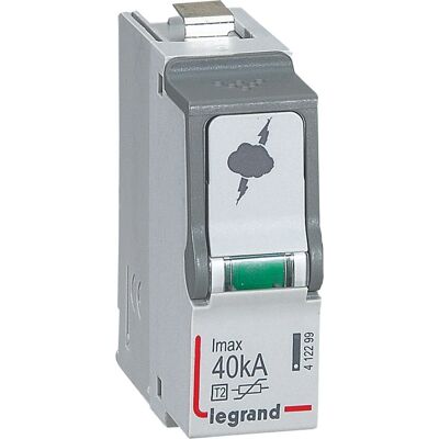 Módulo de protección contra sobretensiones Legrand 412299 - Interruptor Módulo de protección contra sobretensiones Legrand 412299 - Interruptor