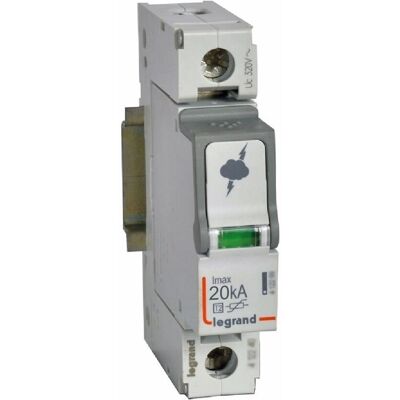 Legrand 412220 Leistungsschalter - Überspannungsschutz Typ 2 1P 20kA Legrand 412220 Leistungsschalter - Überspannungsschutz Typ 2 1P 20kA