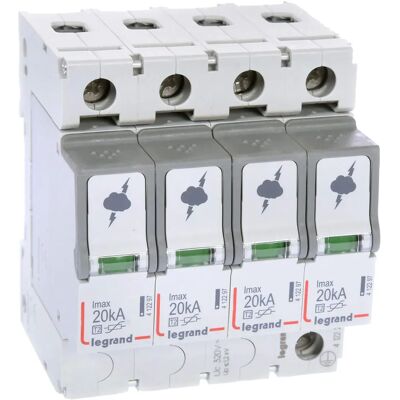 Legrand Überspannungsschutz T2 4P 20kA 1,2kV Legrand Überspannungsschutz T2 4P 20kA 1,2kV