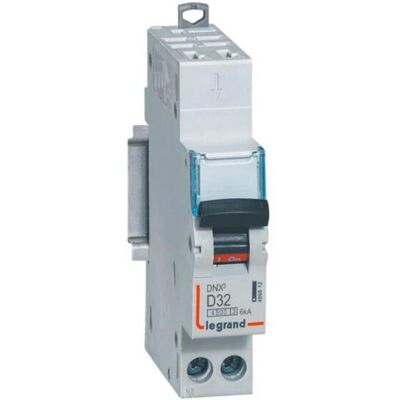 Disjoncteur Legrand 406812 - DNX3 1P+NG D32, 4500A, 6kA - Disjoncteur - Publicité Disjoncteur Legrand 406812 - DNX3 1P+NG D32, 4500A, 6kA - Disjoncteur - Publicité