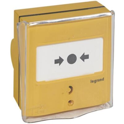 Legrand 138025 Déclencheur manuel jaune - Accessoire pour système incendie - Publicité Legrand 138025 Déclencheur manuel jaune - Accessoire pour système incendie - Publicité