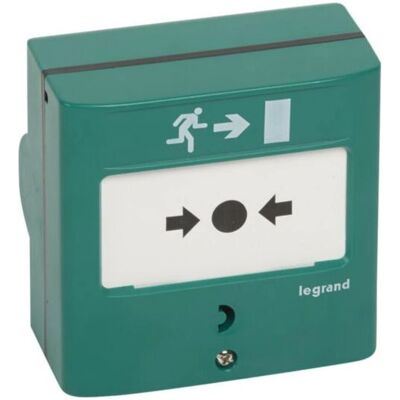 Legrand 138048 Ouvre-porte d'urgence - Vert, 2 contacts, IP30 - Publicité Legrand 138048 Ouvre-porte d'urgence - Vert, 2 contacts, IP30 - Publicité